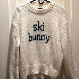 Wooden Ships Ski Bunny sweater